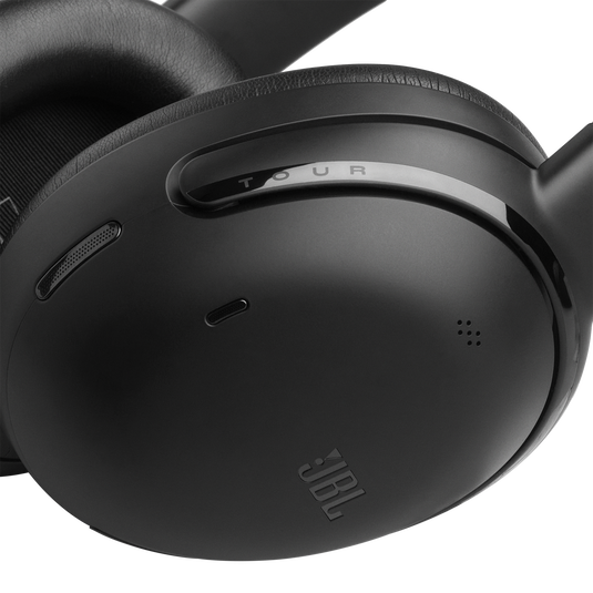 JBL Tour One M3 Smart Tx - Black - Wireless over-ear Noise Cancelling headphones with JBL Smart Tx - Detailshot 3 image number null